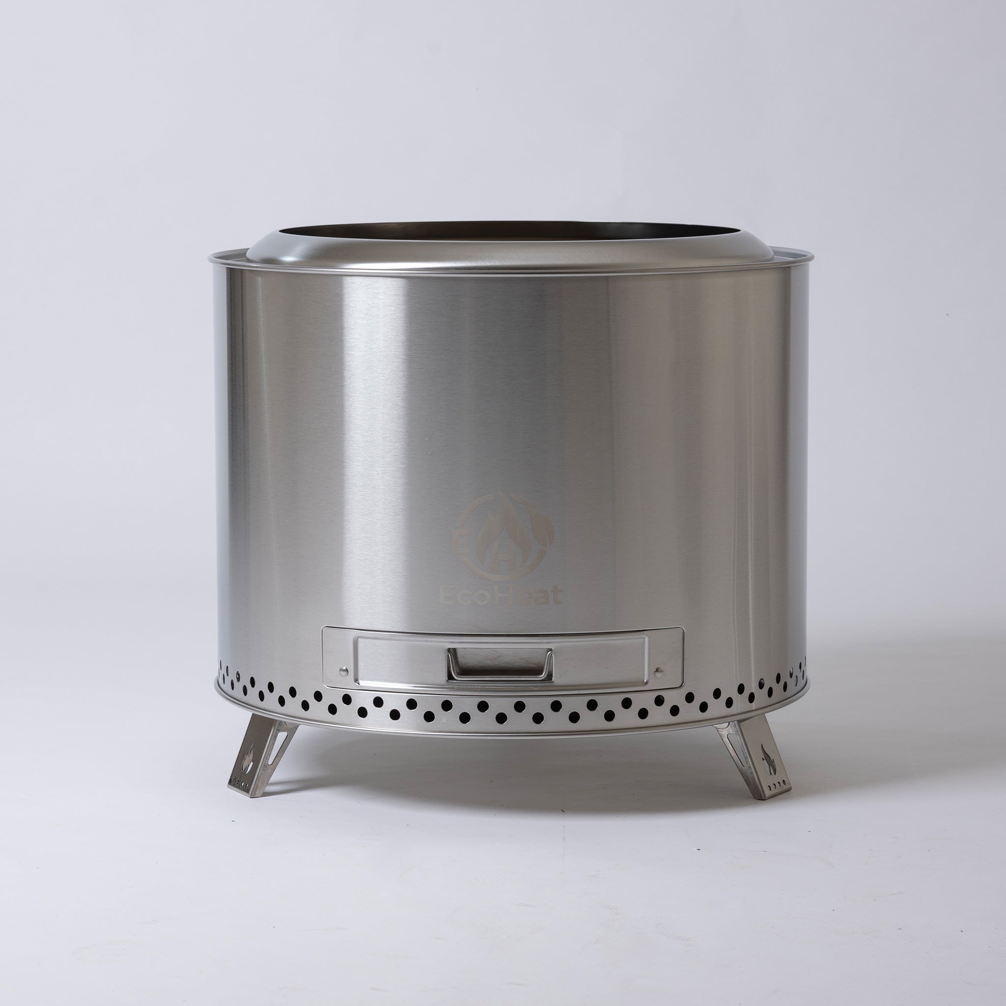 Vulcan Smokeless Fire Pit 50cm with Ash Pan & Stand 304 Steel