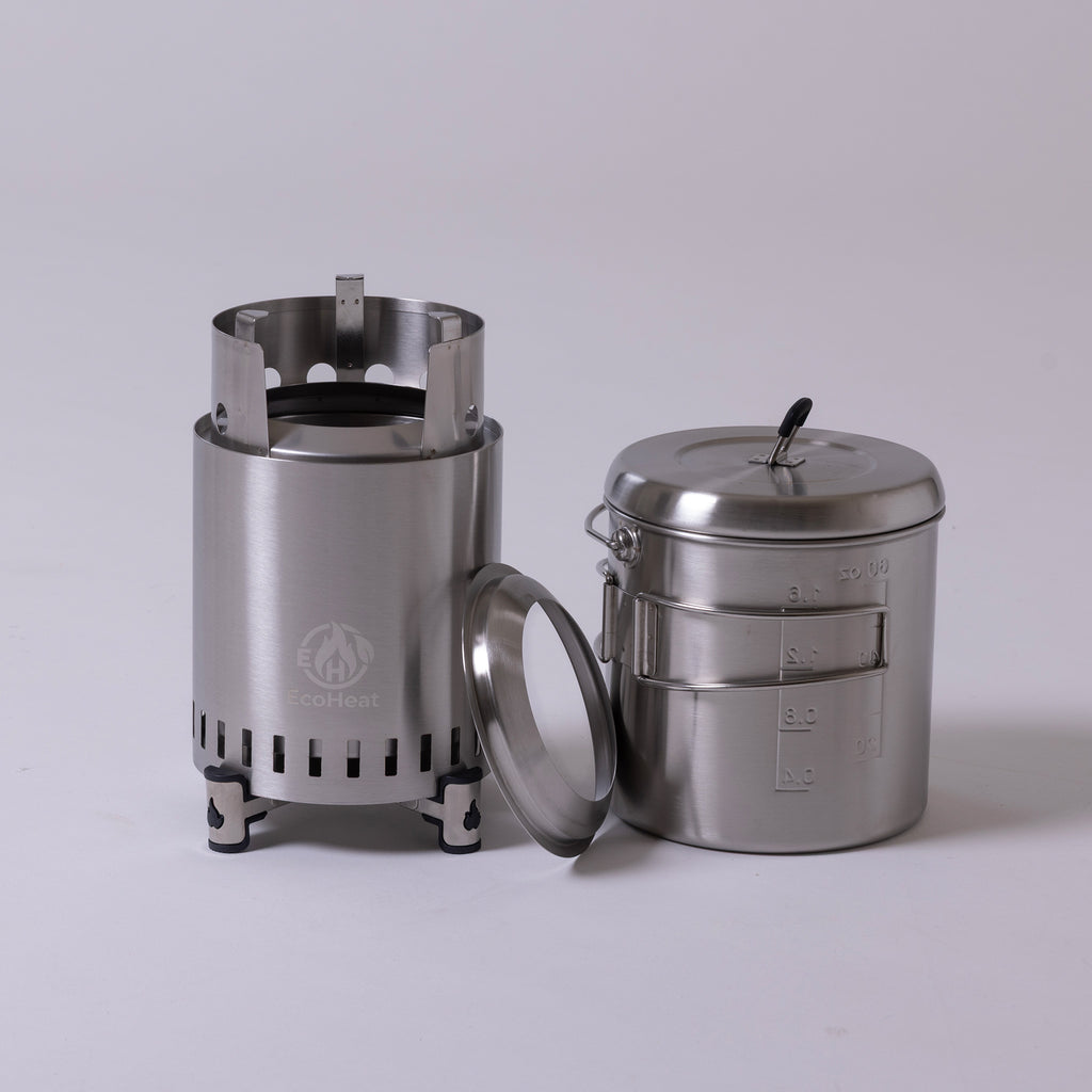 TO GO Tabletop Smokeless Fire Pit & Portable Cooking Set