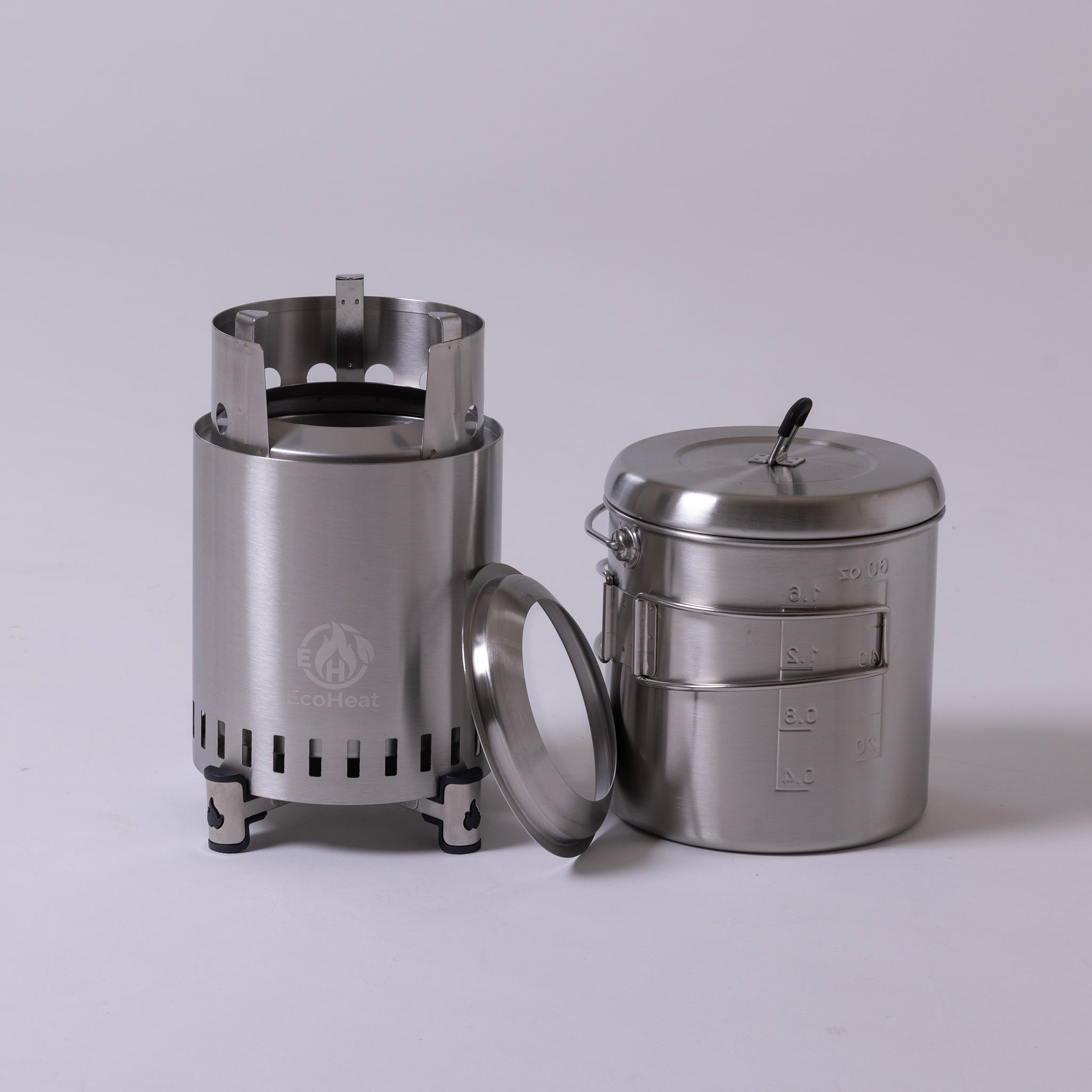 TO GO Tabletop Smokeless Fire Pit & Portable Cooking Set