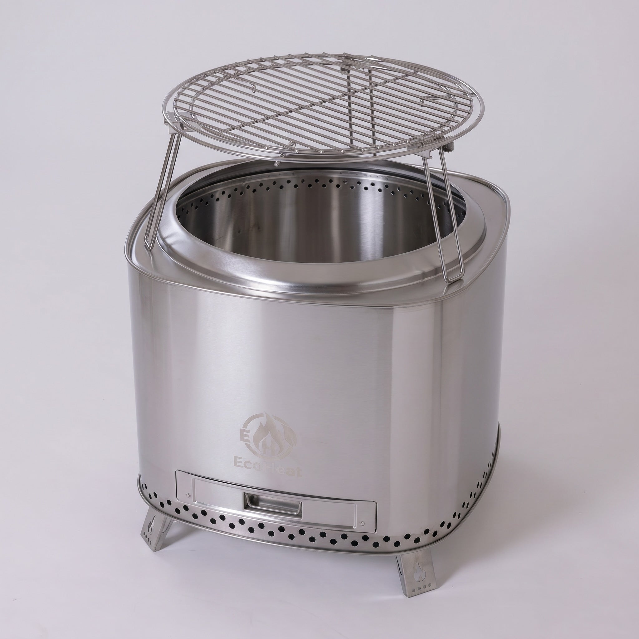 Inferno Smokeless Fire Pit 50cm with Ash Pan 304 Steel