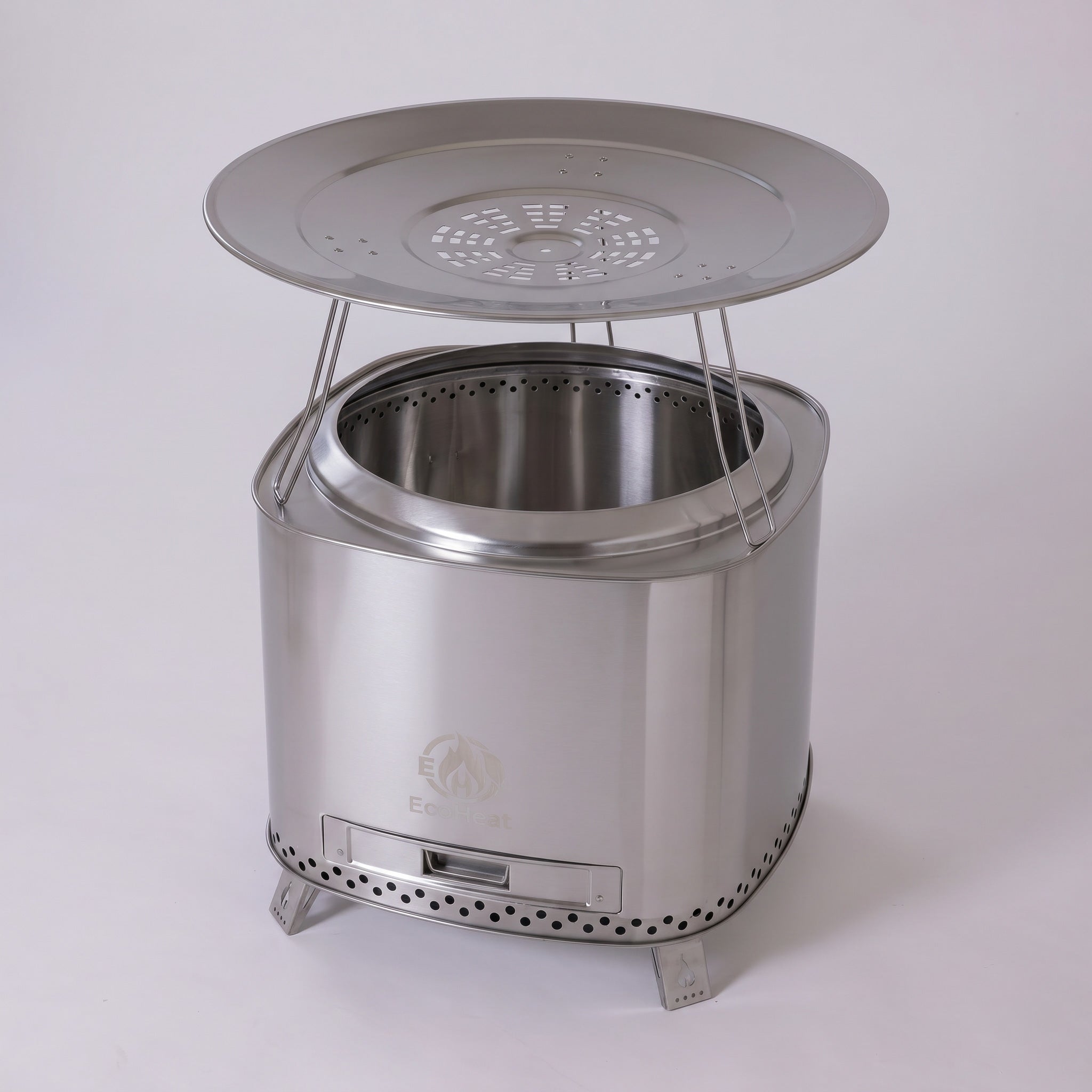Inferno Smokeless Fire Pit 50cm with Ash Pan 304 Steel