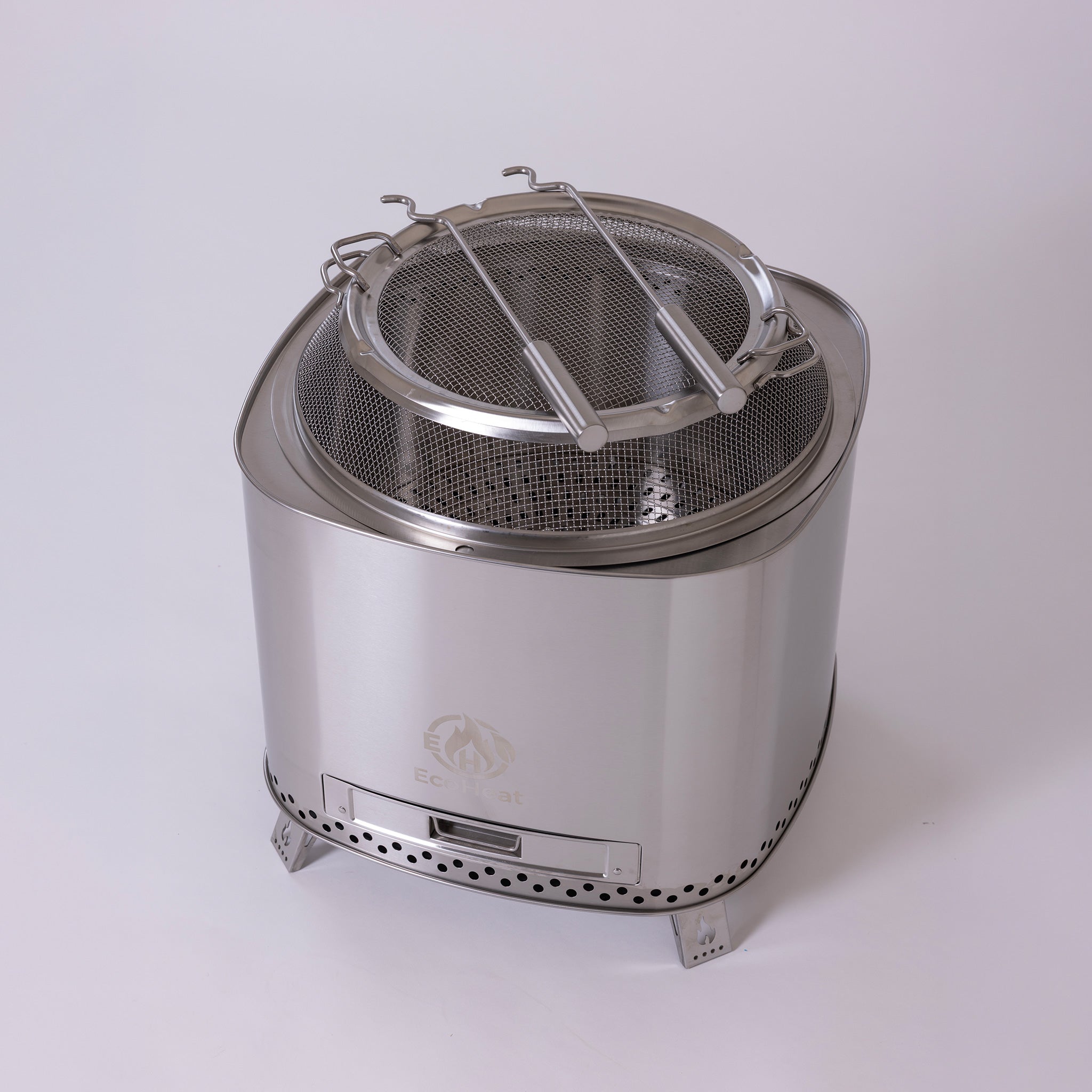 Inferno Smokeless Fire Pit 50cm with Ash Pan 304 Steel