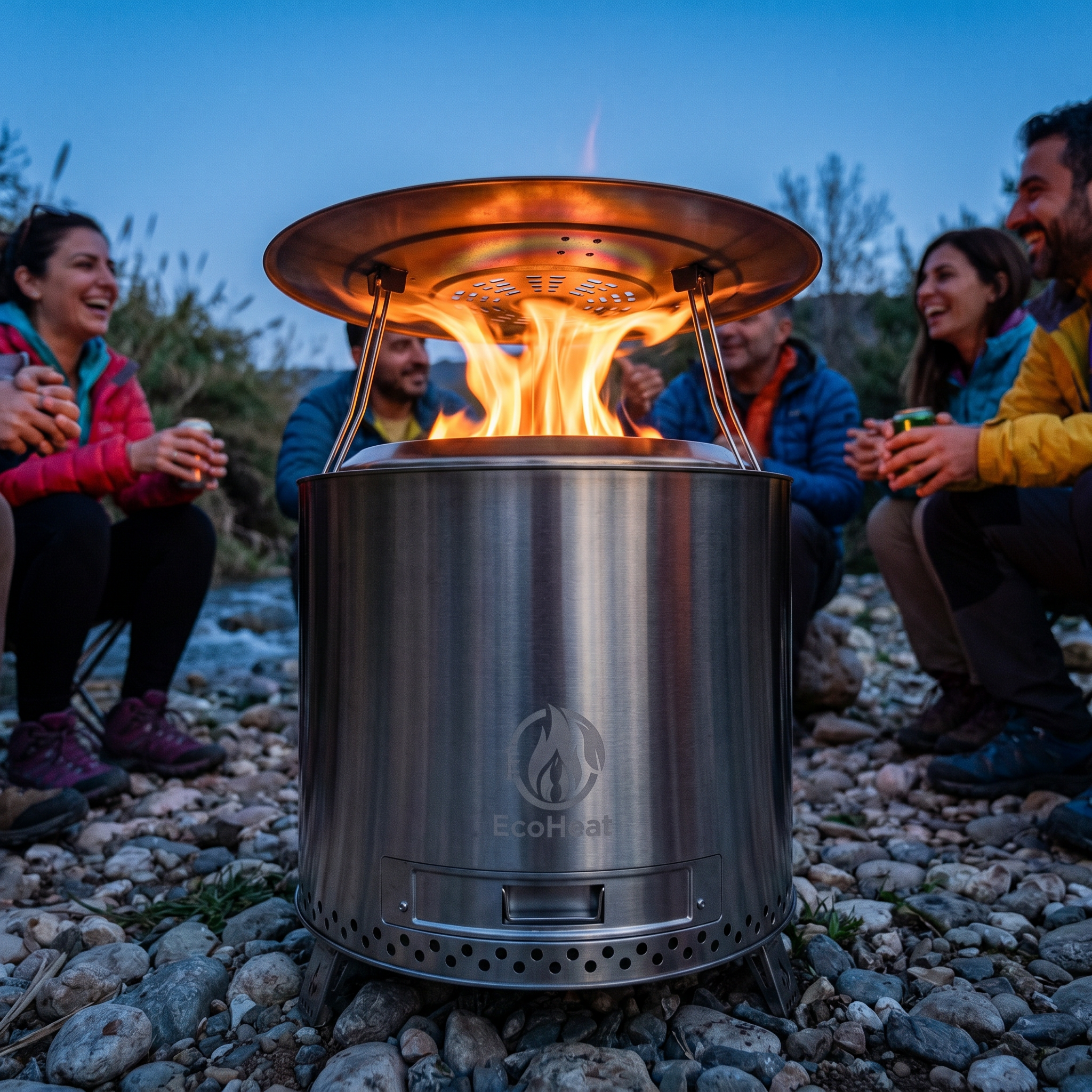 Heat Deflector for Fire Pit Heat Distribution