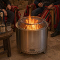 Vulcan Smokeless Fire Pit 50cm with Ash Pan & Stand 304 Steel