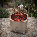Inferno Grill Smokeless Fire Pit with Adjustable BBQ Grill 50cm